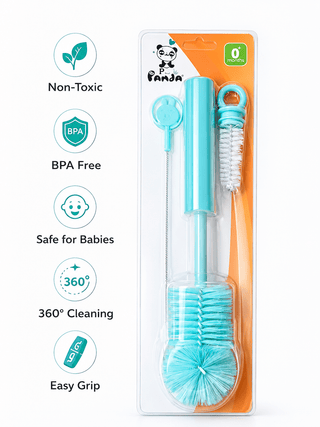 Baby Bottle Cleaning Brush Set - Kidulan