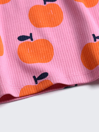 eebabee Apple Garden Full Sleeve Tee – Pink - Kidulan