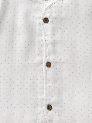 Half sleeve white t-shirt & bloomer for baby - Kidulan