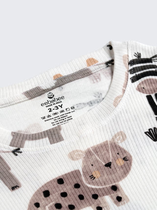 Safari Friends Pajama Set - Kidulan