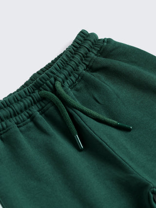 eebabee Boys Solid Sleeveless Hooded Set - Forest Edition - Kidulan