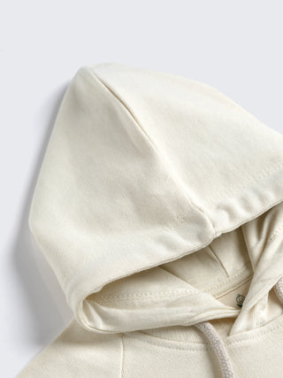 eebabee Solid Cream Hooded Tracksuit - Signature Edition - Kidulan
