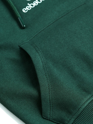 eebabee Boys Solid Sleeveless Hooded Set - Forest Edition - Kidulan