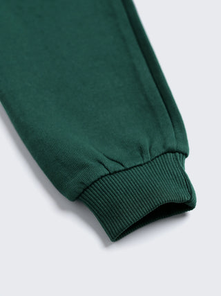eebabee Solid Comfort Hooded Tracksuit - Forest Edition - Kidulan