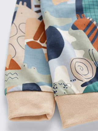 Jungle Safari Sweatshirt and Pant Set