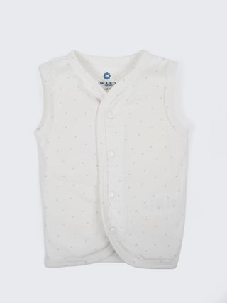 Baby Sleeveless Jabla & Shorts Set - Printed - Kidulan