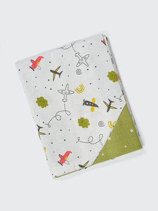 TSG Mix & Match Cotton Baby Thottil/Jhula/Cradle - Airplane - Kidulan