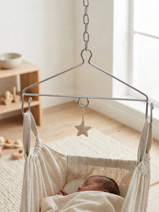 Baby Cradle Hanger with Center Ring - Kidulan