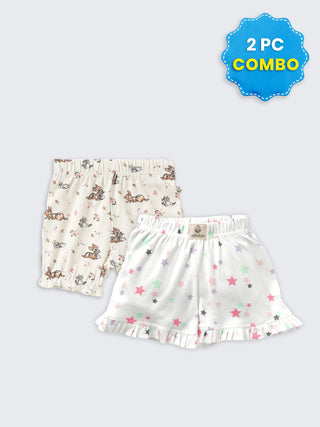 2 Pc Unisex Combo Shorts 18–24 Months