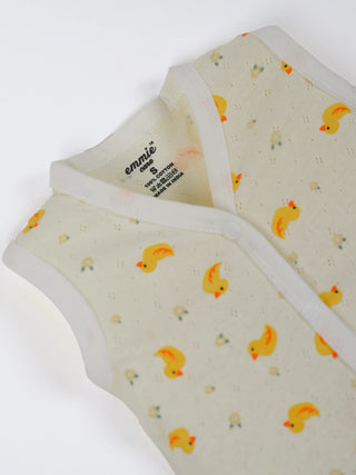 2 Set Combo Baby Sleeveless Jabla & Shorts - 3-6 Months - Kidulan