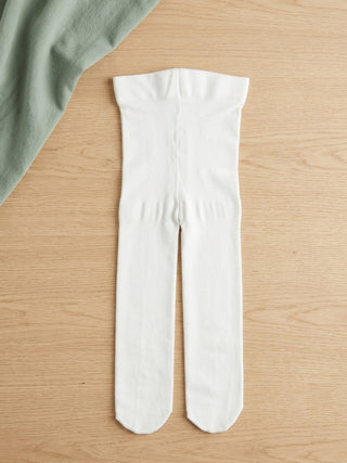 Baby Footed Tights Soft Stretch-White - Kidulan