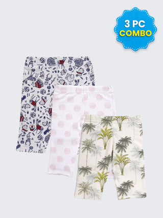 3 Pc Unisex Bottoms Combo 4–5 Years
