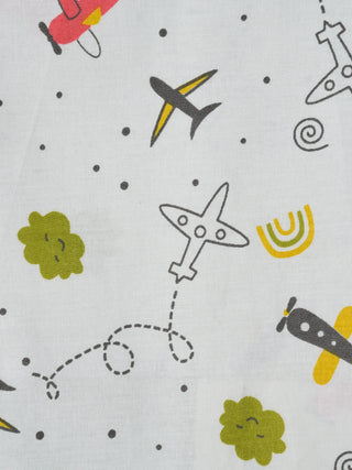 TSG Mix & Match Cotton Baby Thottil/Jhula/Cradle - Airplane - Kidulan
