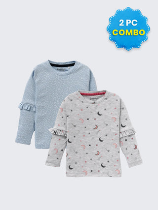 2 Pc Girl Top Combo 6–9 Months