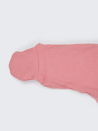 Pink Unisex Baby Sleepsuit - 3-6 Months - Kidulan