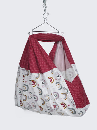 TSG Mix & Match Cotton Baby Thottil/Jhula/Cradle - Rainbow Polka Dot - Kidulan