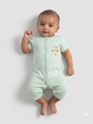Unisex Baby Solid Jumpsuit - Kidulan