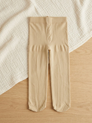 Baby Footed Tights-Beige - Kidulan