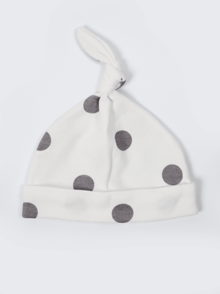 Baby Cap, Mittens & Booties Set – Polka Dot Hero - Kidulan