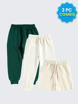3 Pc Unisex Bottoms Combo 18-24 Months