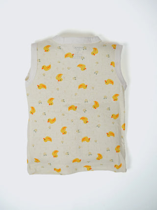 2 Set Combo Baby Sleeveless Jabla & Shorts - 3-6 Months - Kidulan