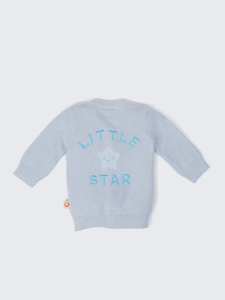 Baby Little Star Knit Cardigan – New Born - Kidulan