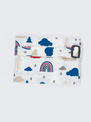 Breastfeeding Cover - Rainbow & Cloud Print - Kidulan