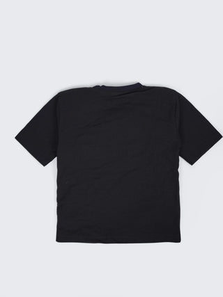 Boys Black Graphic Printed T-Shirt & Shorts Co-ord Set - Kidulan