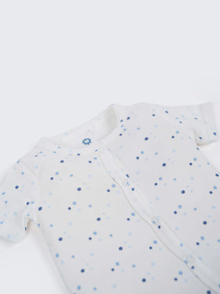 Unisex Baby Jumpsuit Dot Printed - Kidulan