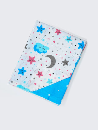 TSG Mix & Match Cotton Baby Thottil/Jhula/Cradle - Moon Star Cloud - Kidulan