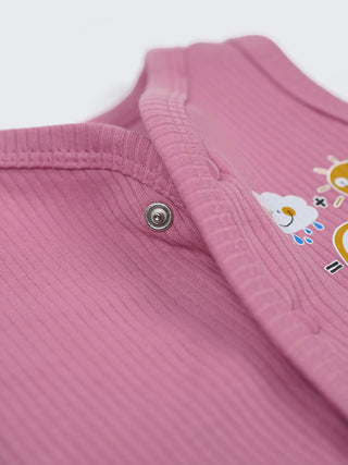 Baby Sleeveless Jabla & Shorts Set - 0-3 Months - Kidulan
