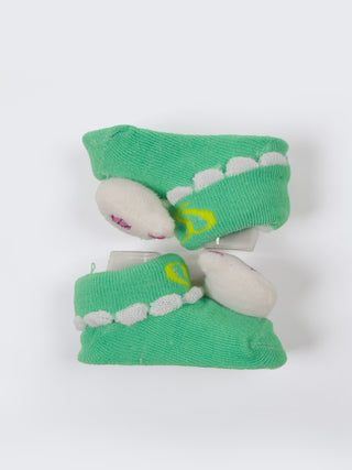 Baby Plush Rattle Socks Cupcake & Cat Design - Kidulan