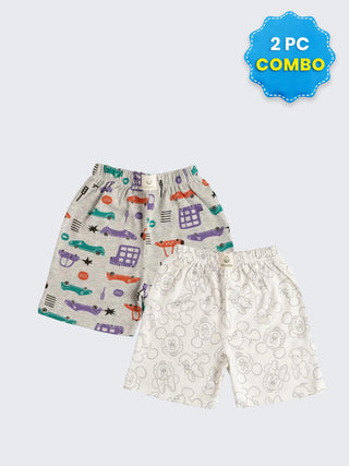 2 Pc Shorts Combo 18-24 Months