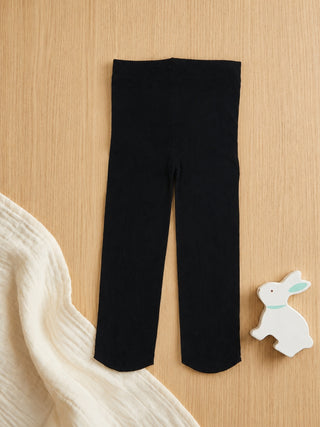 Baby Footed Tights-Black - Kidulan