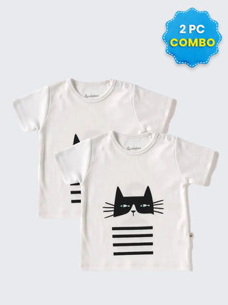 2 Pc Unisex T-Shirt Combo 3-6 Months