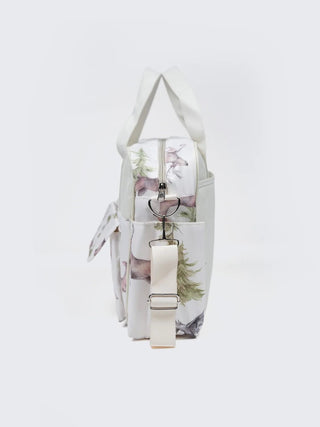 Woodland Deer Baby Diaper Bag & Changing Mat Set - Kidulan