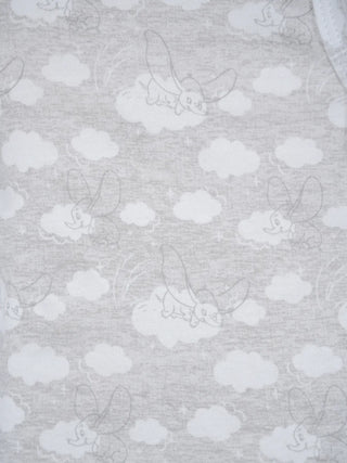 Dumbo Cloud Footed Full Sleeve Sleepsuit for Newborn Babies - Kidulan