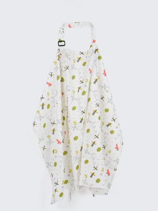 Breastfeeding Cover - Airplane & Travel Print - Kidulan