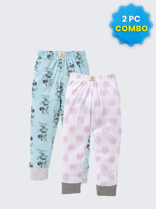 2 Pc Pajama Pants Combo 3-4 Years