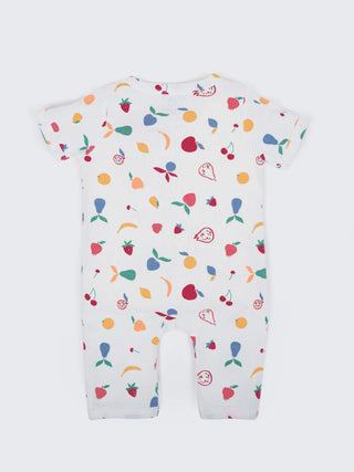 Unisex Printed Baby Jumpsuit - Kidulan