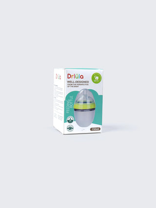 Anti - Colic Infant Milk Bottle with Soft Silicone Nipple - BPA Free Baby Feeding Bottle - Kidulan