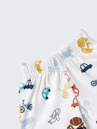 Printed Shorts - 2 Pc Combo