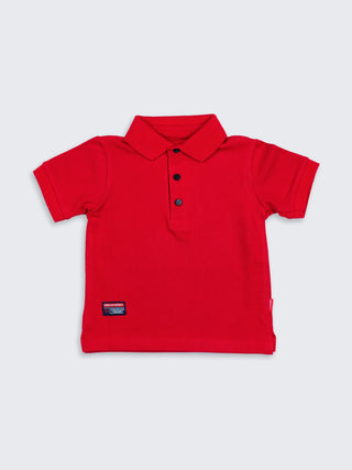 Smart Snap Polo Tees for Baby Boys - Kidulan