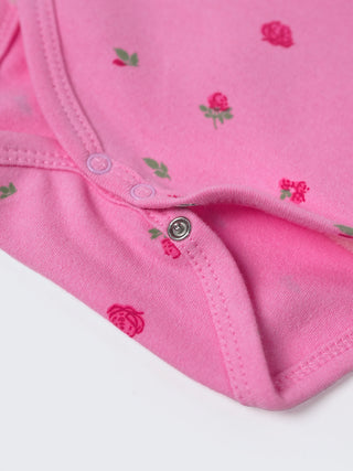 Baby Full Sleeve Bodysuit 5 Piece Combo - 0-3 Months - Kidulan