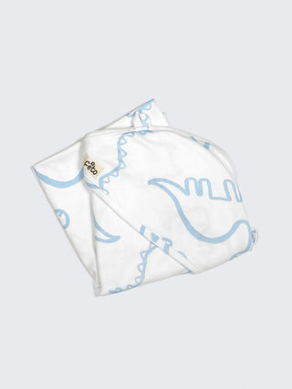 Dinosaur Print Hooded Baby Towel - Kidulan