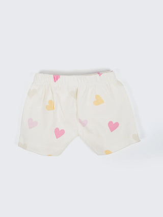 Baby Cotton Shorts 3 Piece Combo 0-3 Months - Kidulan