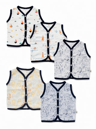 MUSLIN JABLA SL 5 PCS - Kidulan