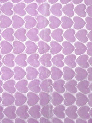 Pink Soft Baby Swaddling Blanket – Plush Receiving Blanket with Heart Embossed Design - Kidulan