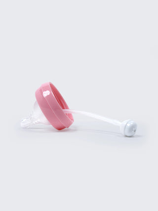 3 in 1 BPA Free Silicone Baby Feeding Bottle - Pink - Kidulan