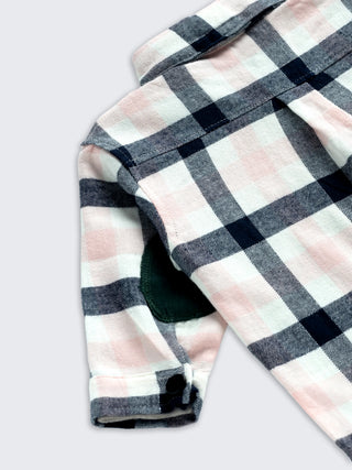 Boys Pink & Black Check Shirt - Kidulan